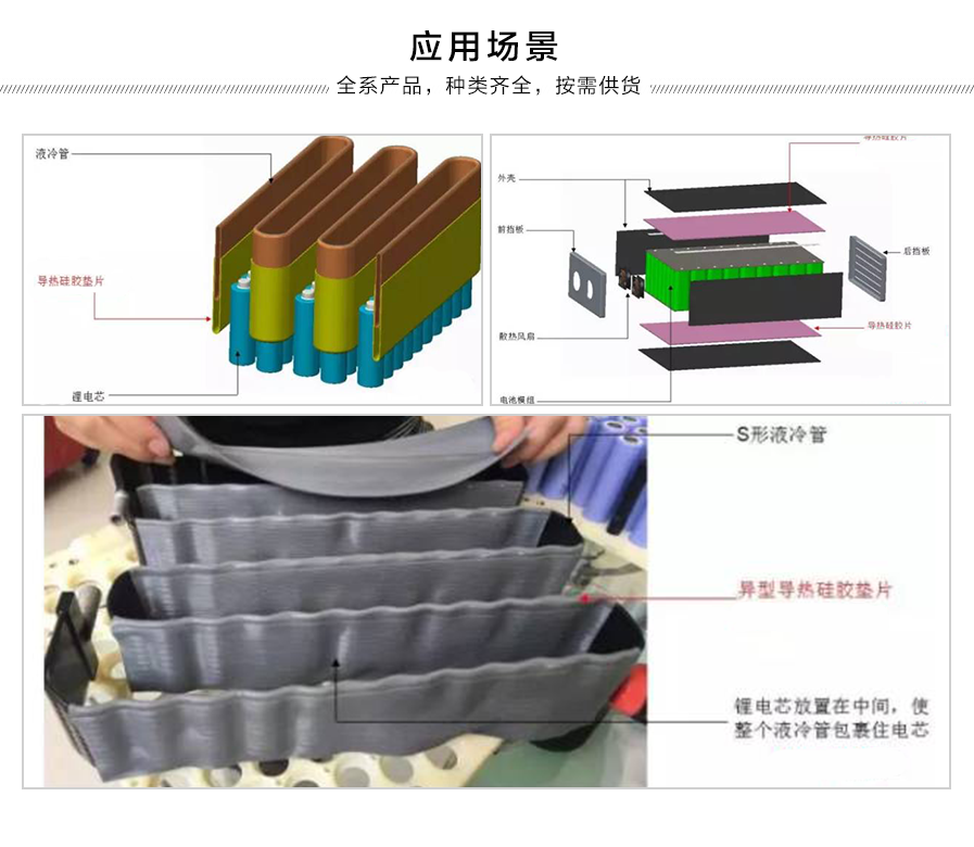 鋰電池導(dǎo)熱硅膠片D3